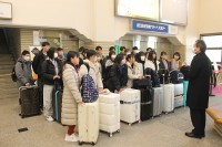皇學館中学校・高等学校イギリス研修1日目