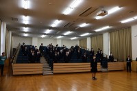 全校集会を行いました。