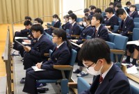 中大連携授業（国語）をおこないました。