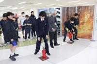 火災避難訓練と防災センター研修を実施しました