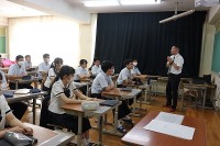 中大連携授業（数学）をおこないました。