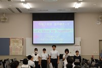 全校集会を行いました。
