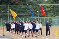 体育大会を行いました。