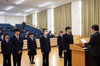 全校集会を行いました。