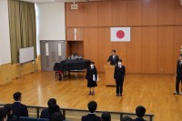 全校集会を行いました。