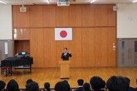 全校集会を行いました。